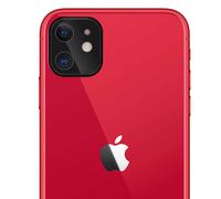 Film Caméra iPhone 11 Vitre Protection Verre Trempé 9H Anti-trace Noir