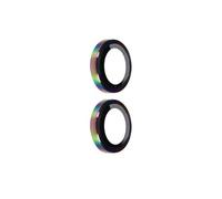 Film caméra iPhone 14 et 14 Plus Verre trempé 9H 0.4mm Contour multicolore
