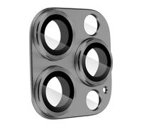 Film Caméra pour iPhone 14 Pro et 14 Pro Max Verre Trempé plus Alliage d'Aluminium Argent