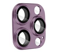 Film Caméra pour iPhone 14 Pro et 14 Pro Max Verre Trempé plus Alliage d'Aluminium Violet