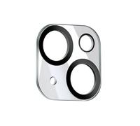 Enkay Film Caméra pour iPhone 15 et 15 Plus Verre Trempé Résistant Noir transparent