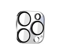 Film Caméra pour iPhone 15 Pro et 15 Pro Max Verre Trempé Résistant Noir