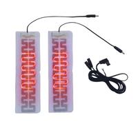 Film chauffant électrique - Chauffage USB en fibre de carbone | Élément de coussin thermique 5 V | chauffante portable, semelle, gilet, tapis de chauffage, température