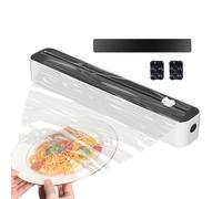 Film Cling Cutter, Dispensateur enveloppe rechargeable - ClingFilm Kitchen Roll Dispensver Cutter - Stockage des sacs de cuisine, organisateur multifonctionnel pour le rouleau en papier ciré