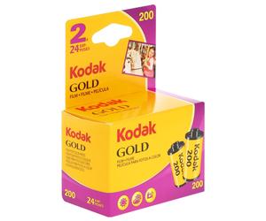Film couleur KODAK Gold new 200 ISO 135/24P - Pack de 2
