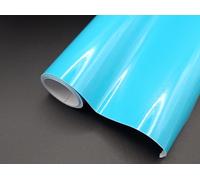 Film Covering Bleu Claire Brillant Sky Blue 152 x 30 cm Vinyle adhésif thermoformable (152 x 30 cm)