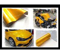 Film Covering Jaune Brillant Pearl Vinyle adhésif thermoformable (152 x 30 cm)