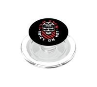 Film Crew Quiet on Set Réalisateur Halloween Crâne PopSockets PopGrip pour MagSafe
