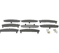 FEBEST 0103-ACA30F Transparent anti-bruit plaquette de frein (panneau dorsal) Avant
