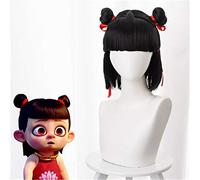 Film d'anime Nuzar Nalakuvara Nezha perruque de Cosplay résistant à la chaleur cheveux synthétiques Ne Zha jeune Costume jeu de rôle perruques + bonnet de perruque