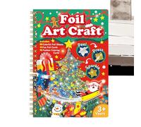 Film d'art - Papier 25,5 x 17,8 cm Kit de bricolage à décoller et à presser pour enfants | Kit d'art en feuille d'aluminium, accessoires de bricolage pour le plaisir et le chaos | Pour enfants