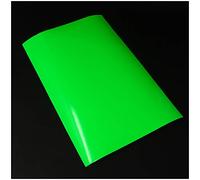 Film de bricolage, au format Din A4, autocollant, pour artiste, traçage, vert fluo, 1 feuille