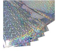 Film de Bricolage Din A4 Autocollant - Artiste - Traceur - Hologramme - Paillettes (Delta, Lot de 10 au Format A4)