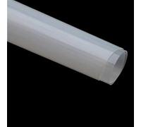 Film de caoutchouc de silicone semi-transparent ultra-fin - Feuille carrée de 500 mm x 500 mm for usage industriel (1 pièce)(500x500x0.4mm)