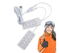 Film De Chauffage USB - PAD CHAUFFAGE GLOVE | Pad De Chauffage USB D'hiver, Panneau De Chaleur À Chaud - Confortable Dans Le Froid, Pour Le Travail En Plein Air Et Sports, Connexion Facile