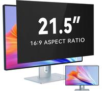 Film De Confidentialité Amovible Pour Ordinateur 21,5 Pour Écran 16:9 - Anti-Lumière Bleue Et Anti-Éblouissement - Filtre De Confidentialité Pour Écran Hp Dell Acer Lenovo Asus 21,5 Pouces