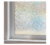 Film de confidentialité for fenêtre, Autocollants statiques en Vinyle 3D, Arc-en-Ciel for Porte Verre, contrôle la Chaleur, Anti-UV(3D-004,45x200cm)