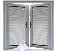 Film De Fenêtre Anti-UV Et Isolation, Feuille Aluminium Réutilisable, 30 50 60 90 100 120 130 150 cm L Film Isolant Occultant Total Avec Ventouse, Pour Toit, Véranda Et Puits De Lumière(50cm x 90cm)