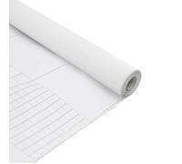 Film de fenêtre auto-adhésif - vidaXL - Blanc dépoli - 90x500 cm - PVC - Design moderne - Ajustable - Usage intérieur