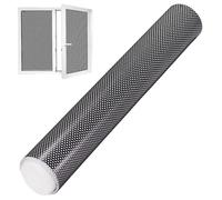 Film de fenêtre d'intimité Film 18x79 Pouces Auto-adhésif Soleil de Protection Solaire Shade, teintre Pare-Brise Voiture perforée pour Le Bureau, Le Balcon, la Maison, la Porte en Verre