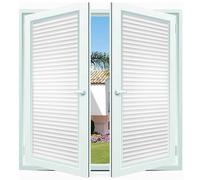 Film de fenêtre non adhésif 120 x 580 cm - Imperméable et translucide - Protection solaire décorative pour la maison et la cuisine - Blocage des UV
