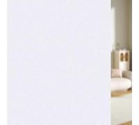 Film de Fenêtre Verre Dépoli 100 x 250 cm Opaque et Réutilisable Protège Intimité, Anti-UV Film Opaque Vitrage Thermique pour Chambre Salon Salle de Bain Bureau, Blanc Mat