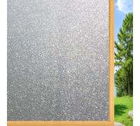 Film de Fenêtre Verre Dépoli 65 x 140 cm Protège Intimité, Anti-UV, Décoratif, Anti Regard Film Para Fenetre Anti Regard pour Bureau à Domicile Salon Cuisine, Givré