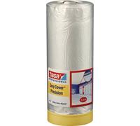 Film de masquage tesa Easy Cover® 4369 tesa 04365-00001-01 transparent (L x l) 14 m x 1.4 m acrylate 1 pc(s)