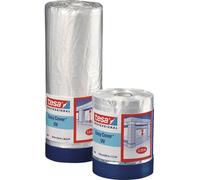 Film de masquage tesa Easy Cover® 4369 tesa 04369-00010-02 transparent (L x l) 14 m x 1.4 m caoutch