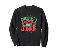 Film de Noël Junkie Retro Holiday TV Sweatshirt