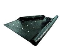 Windhager 06752 Film de paillage, Film de Jardin, Film Anti-Mauvaises Herbes, bâche de Jardin Contre Les Mauvaises Herbes, stabilisé aux UV, perforé, 10 x 1,2 m, 20 µm