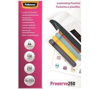 Film de plastification, brillant, 250 microns, A4, FELLOWES