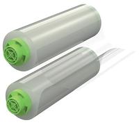 Film de Plastification en Rouleau GBC Velocity 100 Microns Brillant - 28,6 Mètres de Film Haute Brillance pour Jusqu'à 90 Feuilles A4 - Chargement Facile