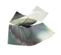 Film de polarisation linéaire-polariseur visqueux simple face, taux de polarisation de 99.95%, Film polariseur optique, 1 pièce, matériau TAC(20x20cm)