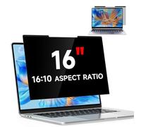 Film de protection anti-espion 16 pouces pour ordinateur portable 16:10, protection contre la lumière bleue et les reflets pour Lenovo/HP/Dell/Acer/Asus/Samsung/Toshiba, filtre d'affichage détachable