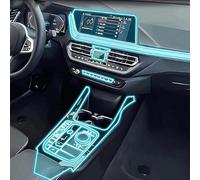 Film de protection anti-rayures en TPU transparent pour console centrale intérieure de voiture pour BMW F40 Série 1 2020-2023 (pour conduite à droite/transparent)