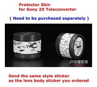 Film de protection anti-rayures pour objectif de caméra Sony FE 100-400mm F4.5-5.6 GM OSS SEL100400GM 100-400 - Type 2X Teleconverter