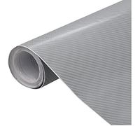 Film de Protection Auto-adhésif - vidaXL - 4D - Argent - PVC - Résistant à l'eau