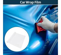 Film De Protection Blanc Pour Voiture 45X152Cm Extérieur Intérieur Vinyle Couverture 5.5Mil 1 Pc Pvc Universel