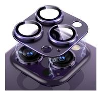 Film de Protection Caméra - pour iPhone 14 Pro/14 Pro Max - Verre Trempé - Anti-Rayures - Violet