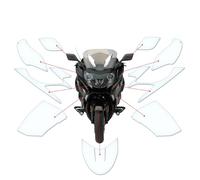 Film de protection contre les éclats de vernis transparent adapté pour BMW K1600 B Grand America