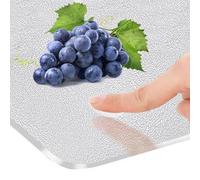 Film de protection de table transparent - 61 x 61 cm - Épaisseur : 1,6 cm | Nappe rectangulaire transparente pour bureau, cuisine, café, maison, réunion commerciale