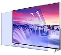 Film de protection d'écran anti-reflet pour TV 55" - Anti-lumière bleue - Filtre la lumière bleue - Anti-reflet - Anti-ultraviolets - Compatible avec écran LCD, LED, 4K OLED et QLED HDTV