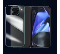 Film de protection d'écran arrière pour Google Pixel 9 Pro Fold en TPU souple hydrogel anti-rayures, anti-traces de doigts, déverrouillage