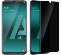 Film de protection d'écran avec protection contre les regards indiscrets pour Samsung Galaxy A50 / 30s - bord noir