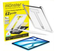 Film De Protection D'écran En Verre Trempé Conçu Pour Ipad Air 13"" (M3, 2025/M2, 2024) - Kit D'alignement Ultra Transparent Pour Une Installation Sans Défaut, Dureté 10h - Conçu Au Japon