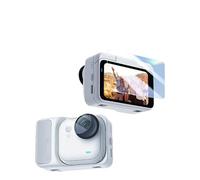 Film de protection d'écran en verre trempé pour Insta360 GO Ultra Camera, film de protection en hydrogel avec dureté 9H et revêtement anti-rayures pour caméra d'action et protection de l'objectif (2)