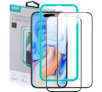 Film de protection d'écran ESR en verre trempé, compatible avec l'iPhone 15, pack de 2