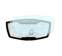 Film de protection d'écran pour compteur de vitesse de moto, transparent, fabriqué en Allemagne, film de protection en verre de protection avec protection anti-éblouissement, anti-rayures, convient
