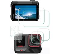 Film de Protection d'Ecran pour Insta360 Ace Pro 2 Insta 360 Ace Pro2 LCD + objectif Protecteur Verre Trempé 0,3mm Dureté 9H Anti-Rayure Anti-Bulle -Lot de 6